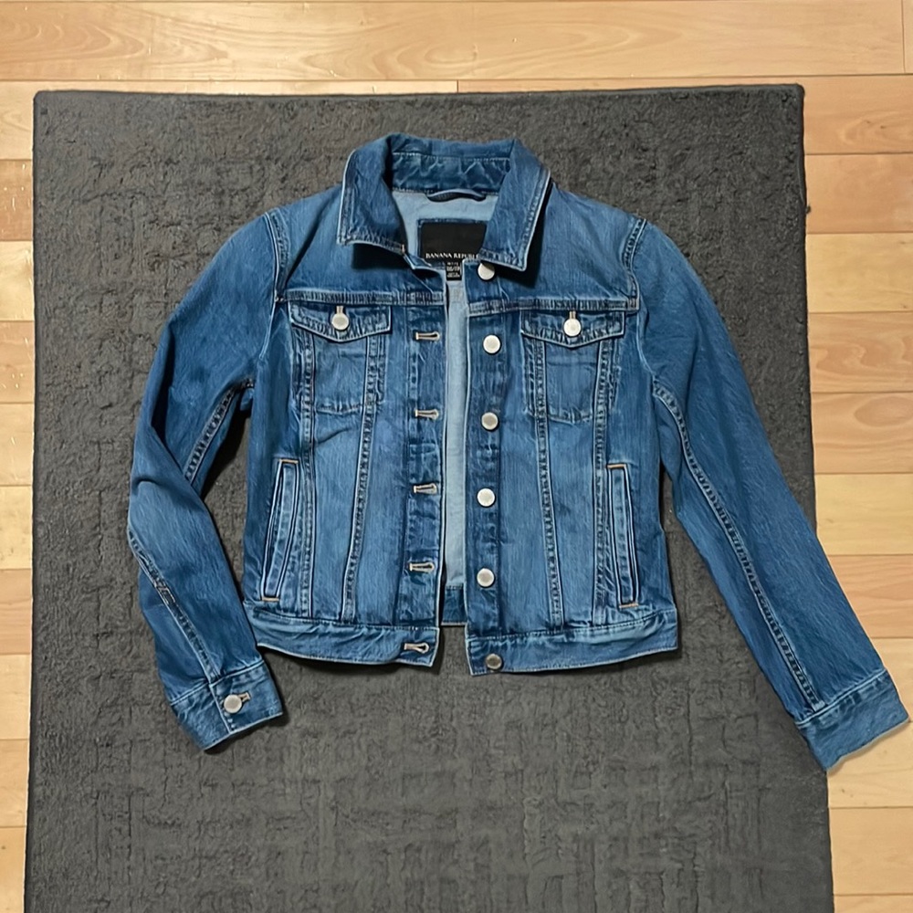 BANANA REPUBLIC - JEAN JACKET - XXS - NEW WITHOUT TAGS
